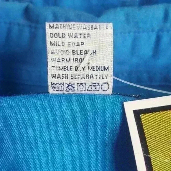 Vintage 90s NWT Introspect Blue Striped s/s Button Down Shirt NEW Deadstock XL - Picture 13 of 13